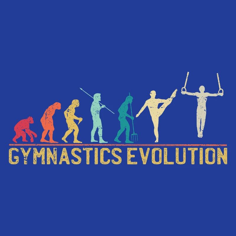 Gymnastics Evolution Graphic Tee