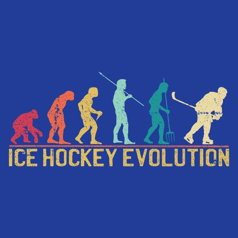 Conception de la silhouette Hockey Evolution