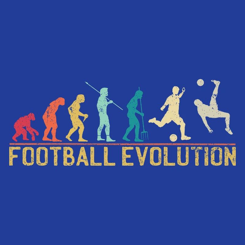 Design der Fußball-Evolution