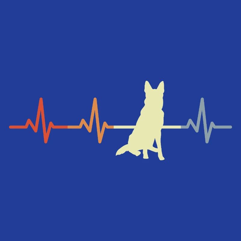 German Shepherd heartbeat