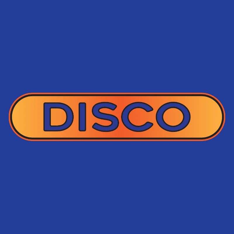 Disco Neon Retro Abzeichen