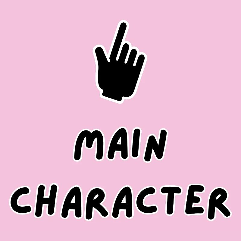 Personnage principal – Conception typographique audacieuse