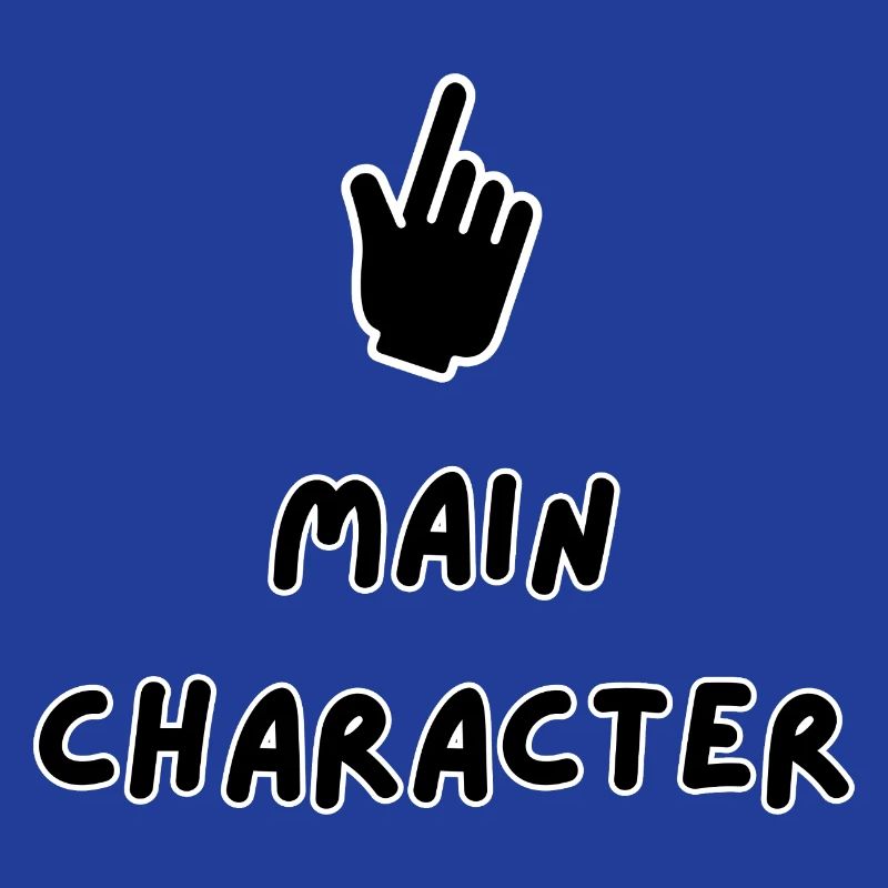 Main Character – Bold Typography Design