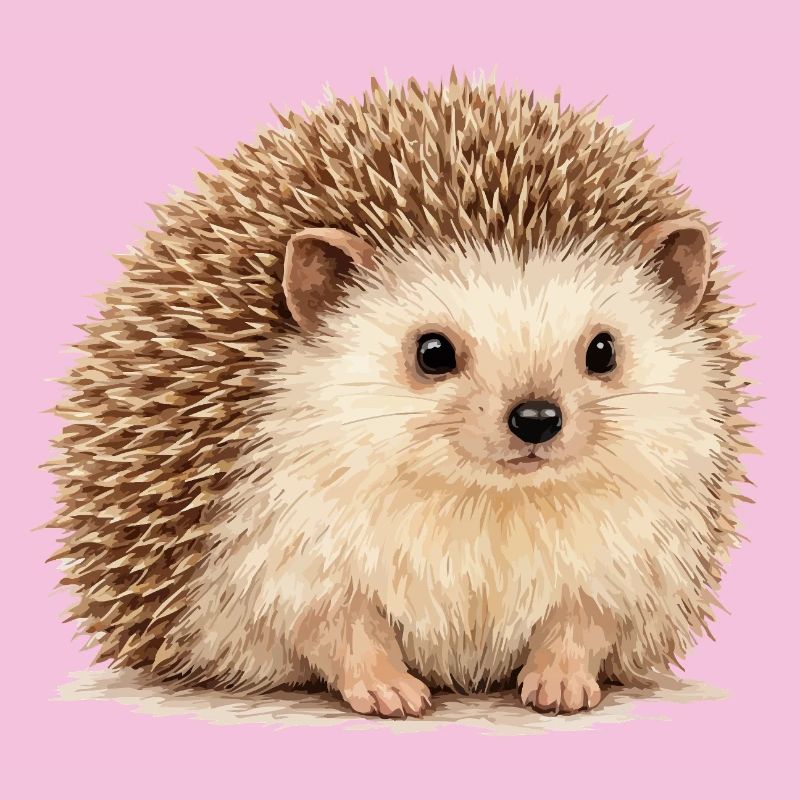 Hérisson câlin héros
