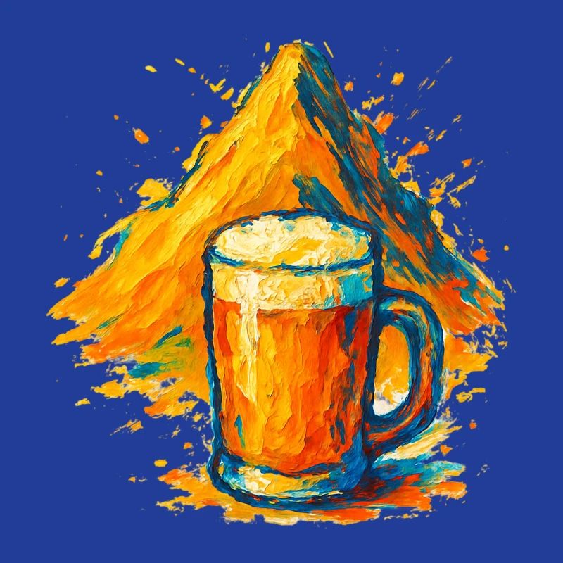 Explosion de couleurs de la bière Summit