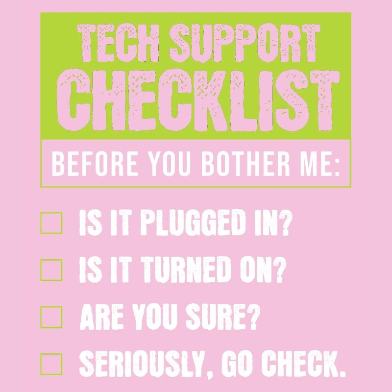 Tech Support Humor Checklist for Everyday Troubles