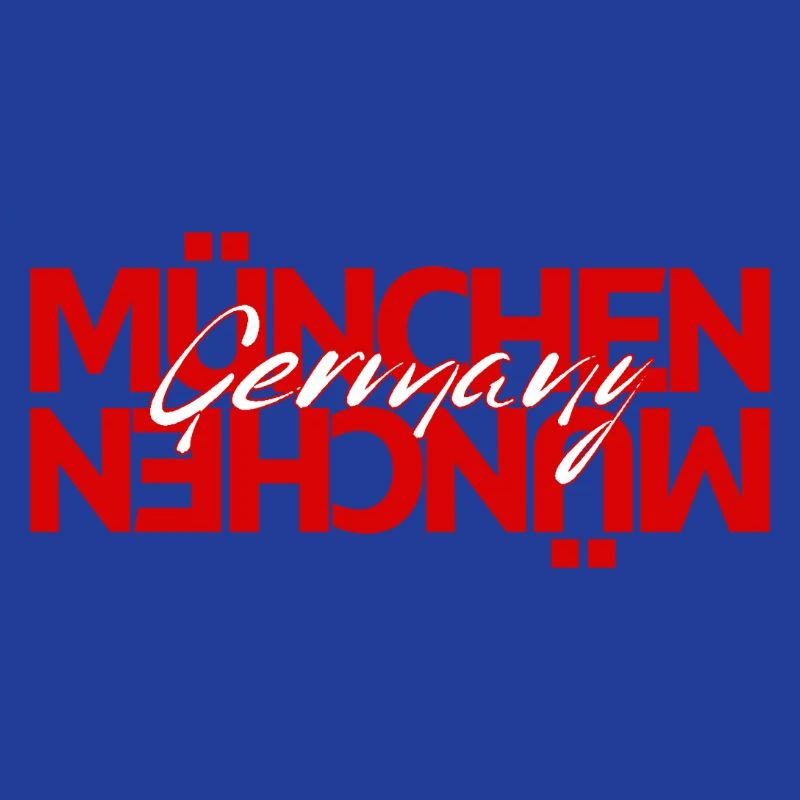 Munich Germany Script Overlay