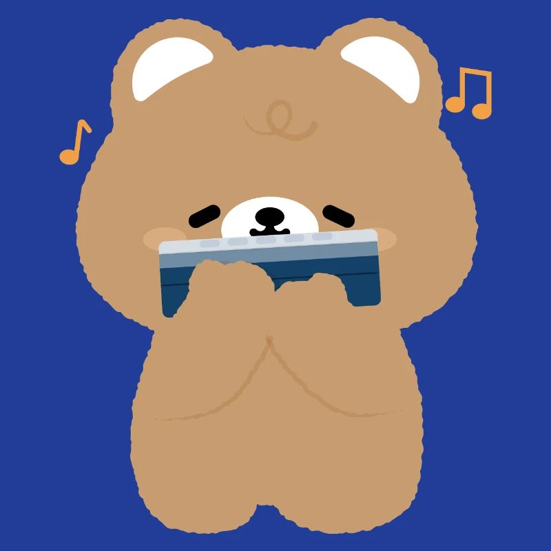 Brown Bear Harmonica
