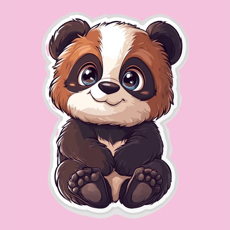 Ours panda mignon