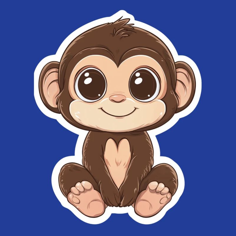 Monkey Cute Monkey Gift for Monkey Fans
