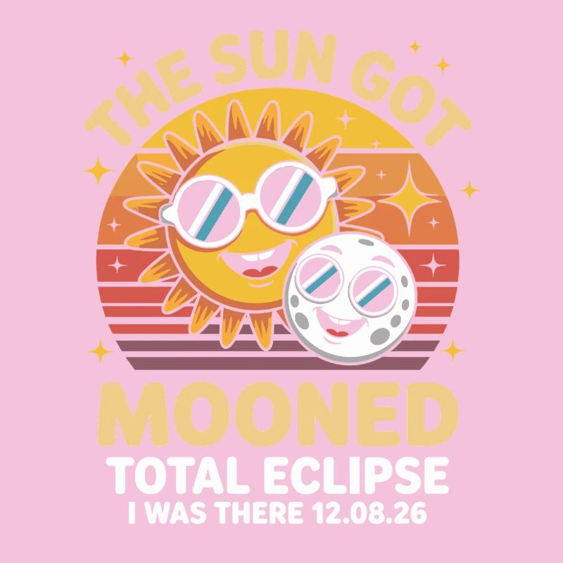 Éclipse de lune de soleil avec lunettes