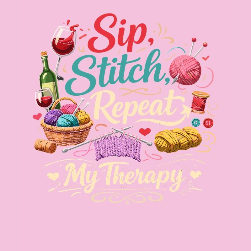 Sip Stitch Repeat Therapy