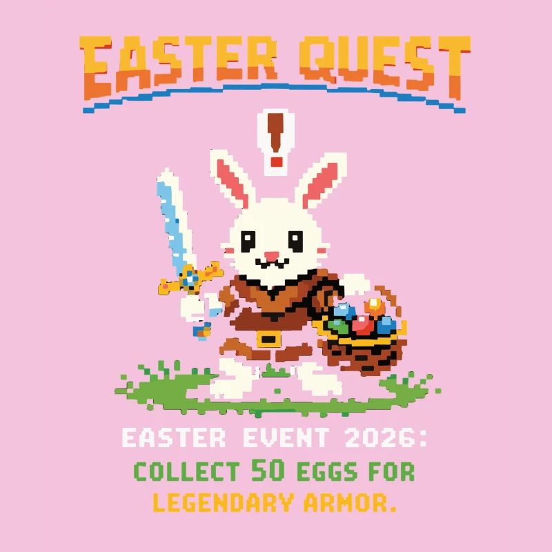 Easter Quest Pixel Bunny