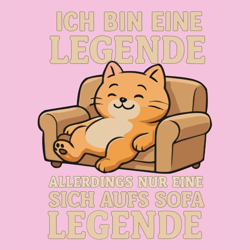 Sarcasm Cat Saying Sofa Legend