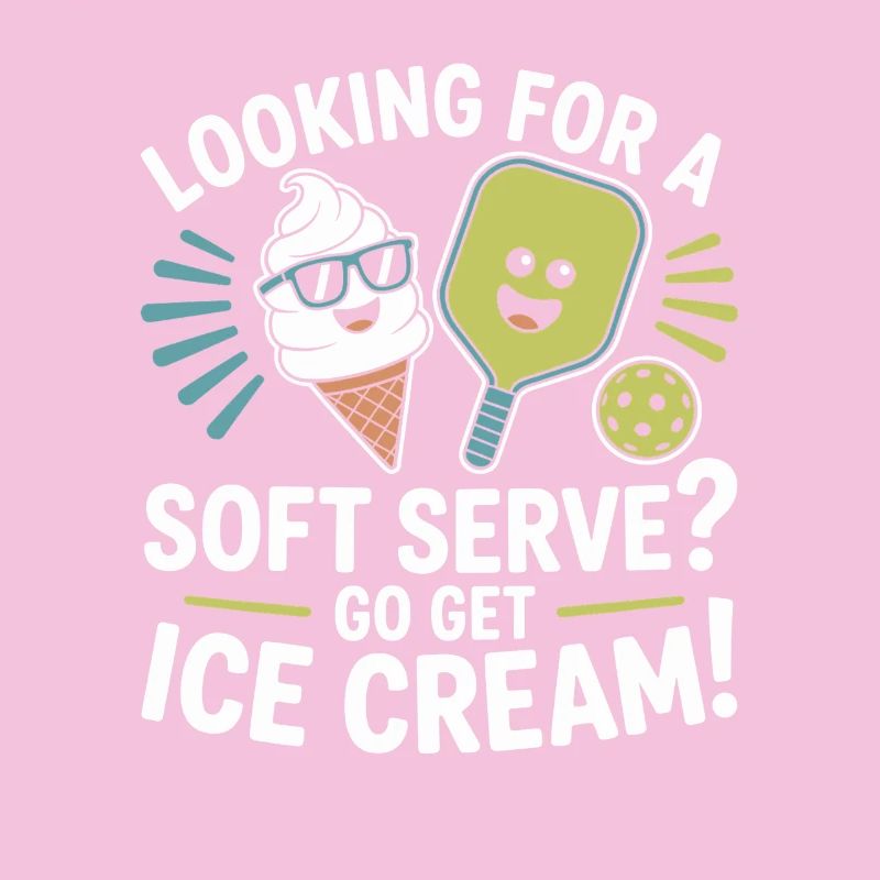 Pickleball Player Looking For Soft Serve Dinking