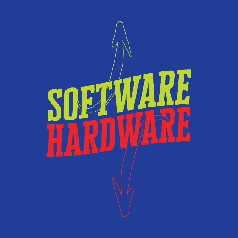 Funny IT Saying Software Hardware Word Game