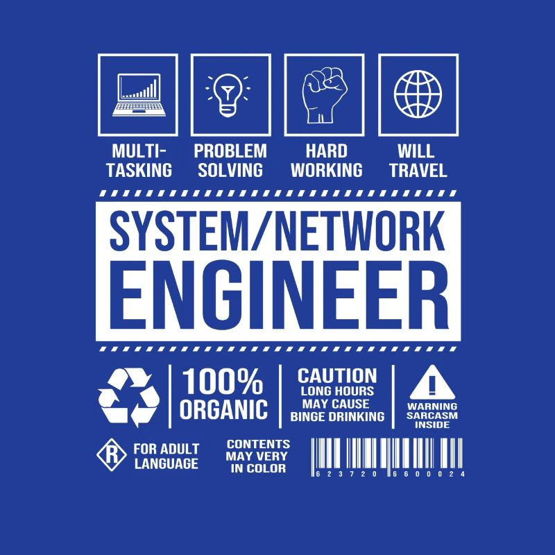 Netzwerk Informatiker Programmierer Admin