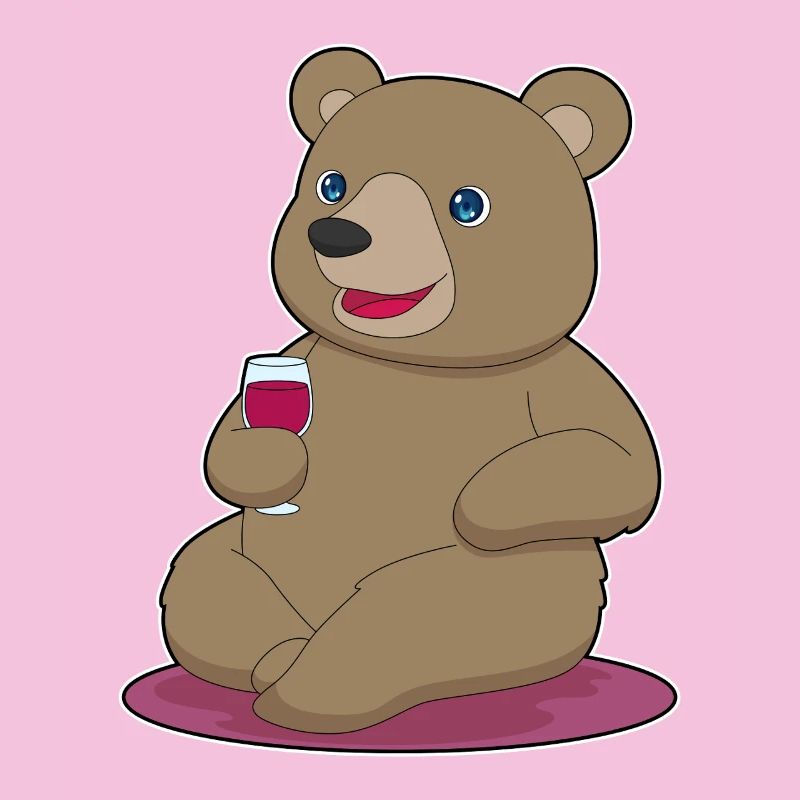 Bear Red Wine