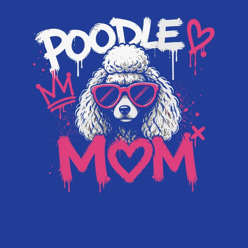 Pudel Mama Graffiti Pink