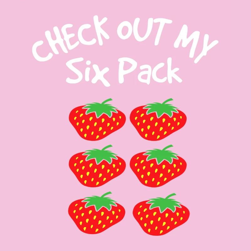 Strawberry Six Pack Graphic Tee