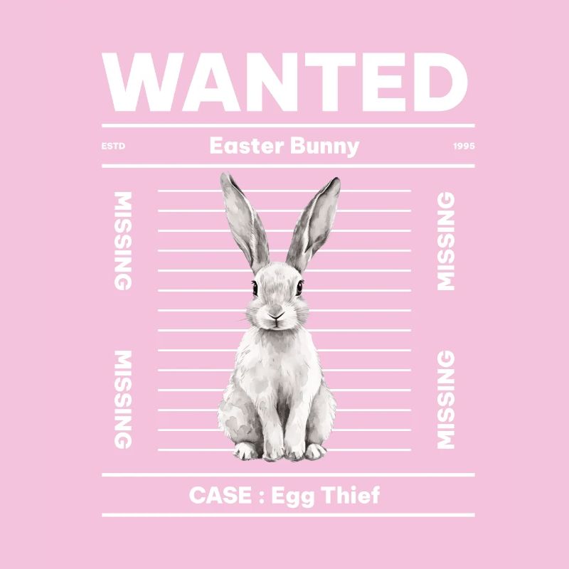 Wanted Easter Bunny