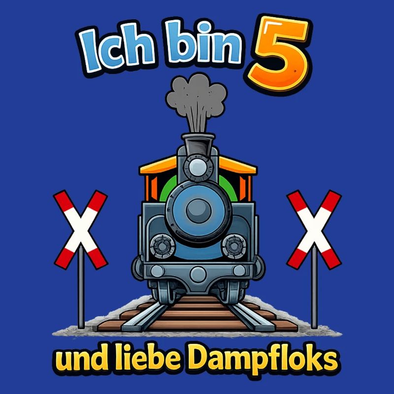 Dampflok Ich bin 5