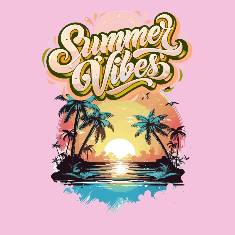 Summer Mood Palm Trees Sunset