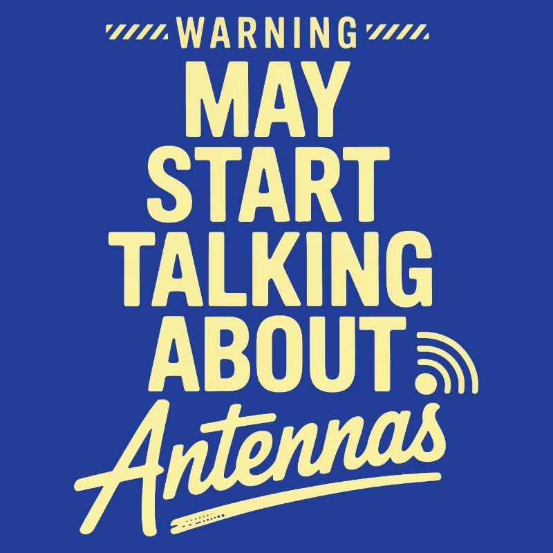 Affiche de discussion sur l’antenne de la satire rétro tech