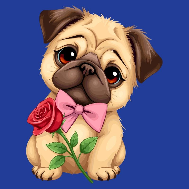 Mops Hund