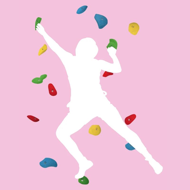 Climbing Wall Man White – Boulder Style