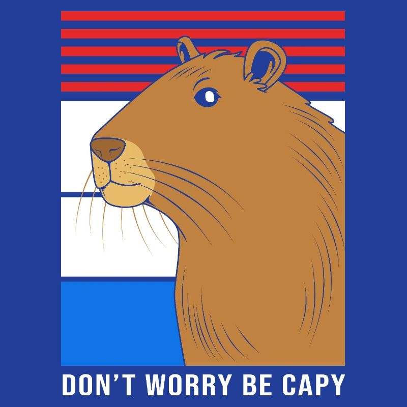 Dont Worry Be Capy Capybara