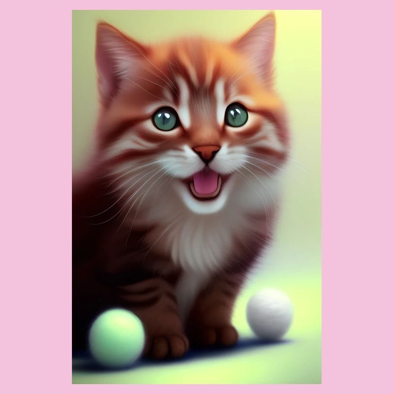 Petit bébé chat mignon