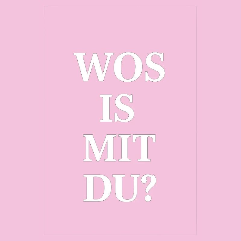 Was ist mit dir? Serif Kontrast