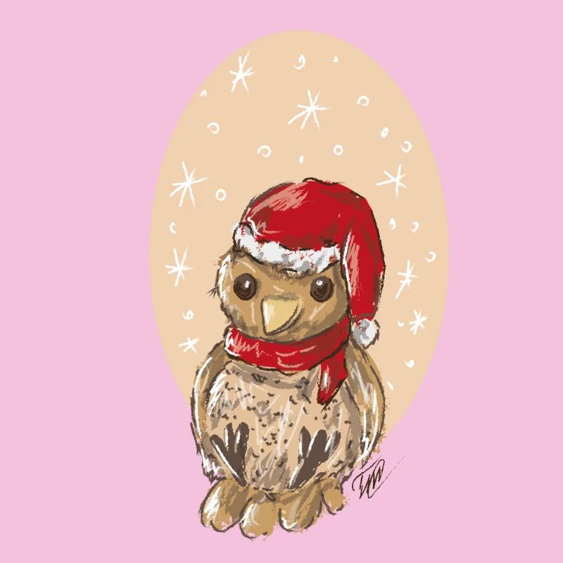 Bruant oiseau de Noël
