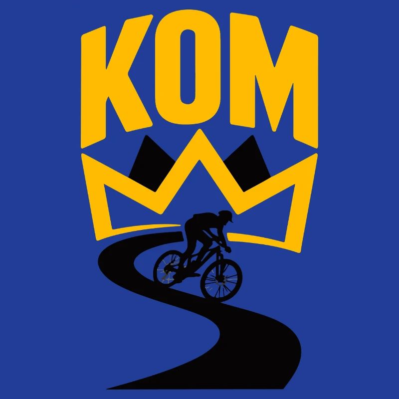 KOM – Segment de sentier de montée de vélo de VTT Korona