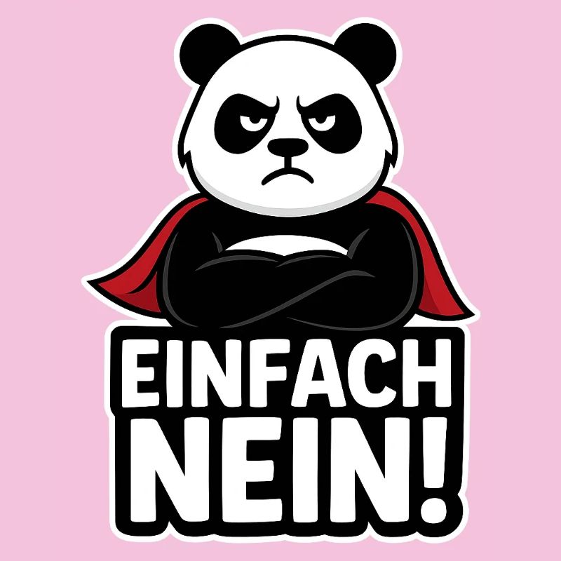 Panda Superheld: Einfach Nein