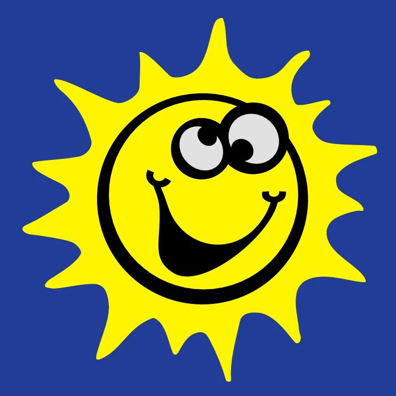 sonne 3c smiley / comic style