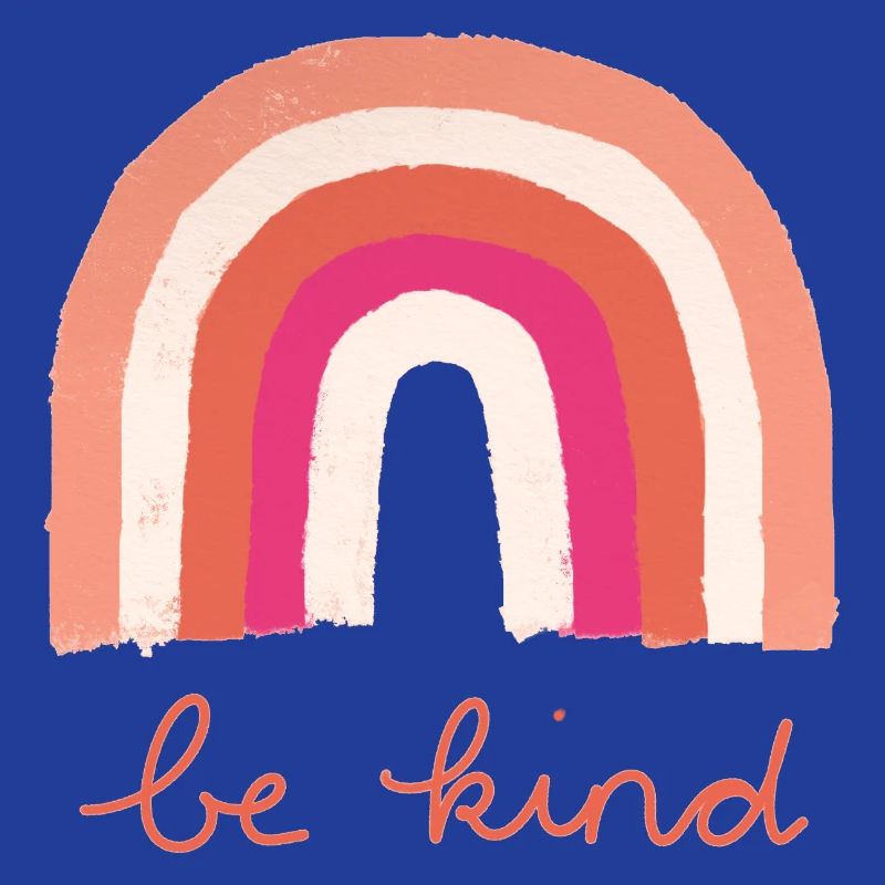 Be Kind Regenbogen