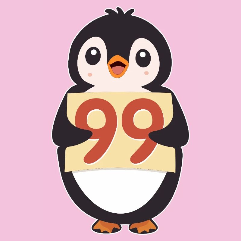 Panneau de compte à rebours du Pingouin 99