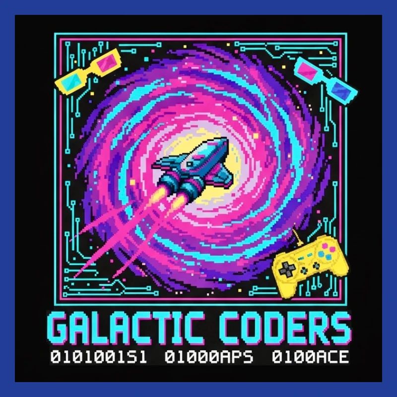 Codeurs galactiques Neon Pixel