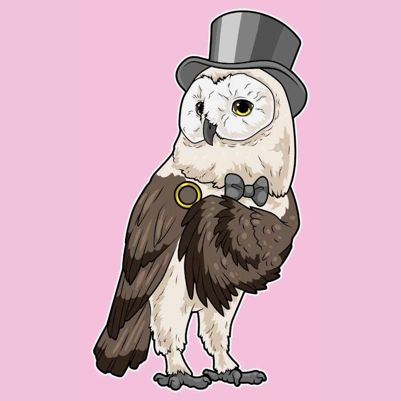 Eule Bräutigam Ehering Hochzeit