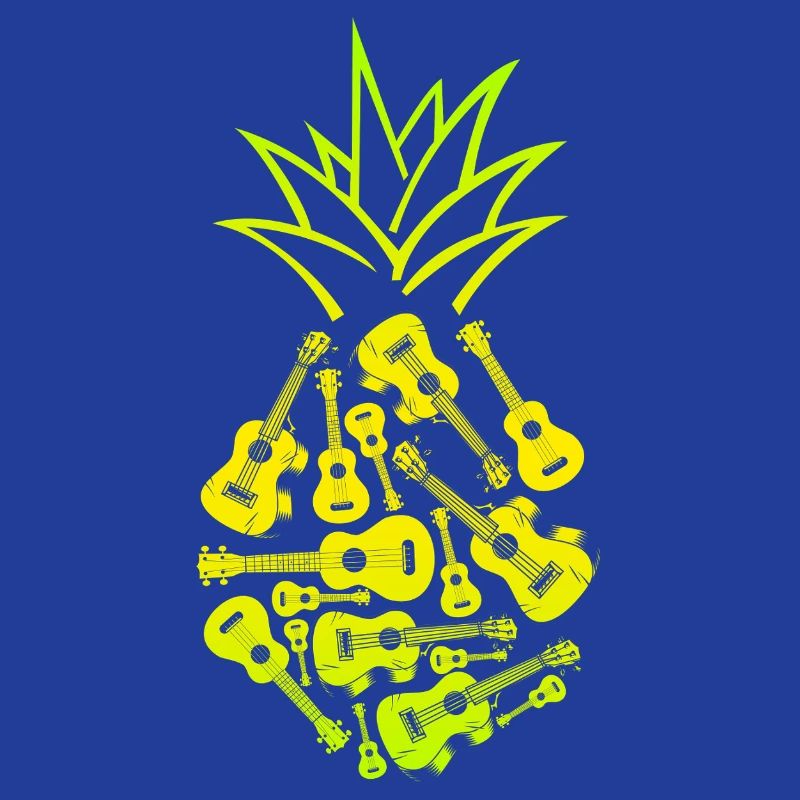 Hawaiian Ukulele Uke Pineapple