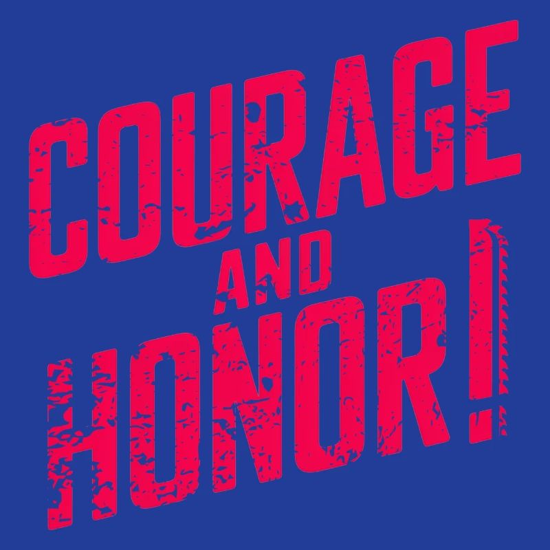 Courage and Honor Epic Marine Code scifi Space.