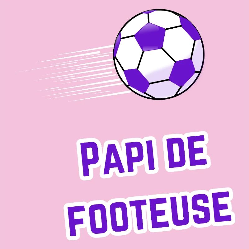 Tee-Shirt Papi Supporter footeuse
