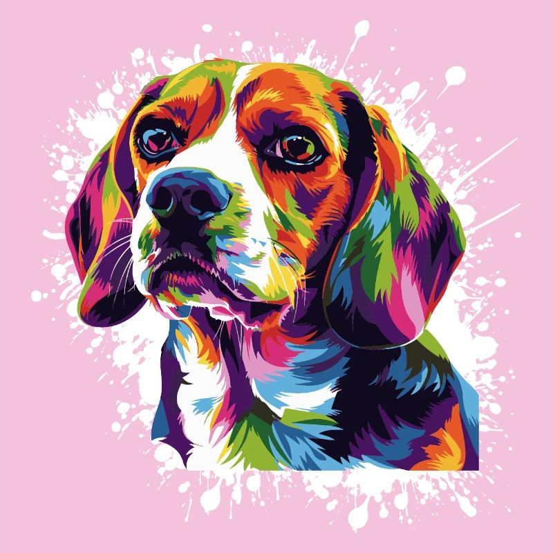 Hund Tier Kunst