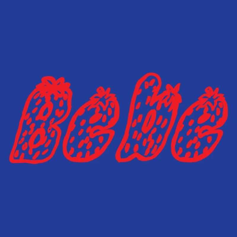 Bebe Abstract Red Pixel Art