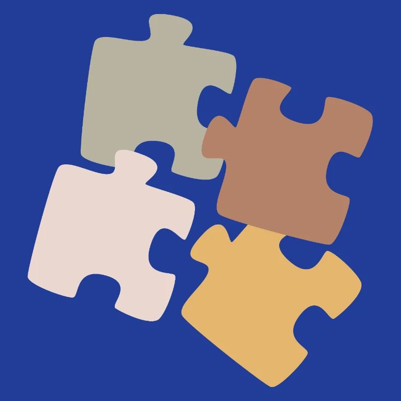 Variété de Patchwork de Puzzles