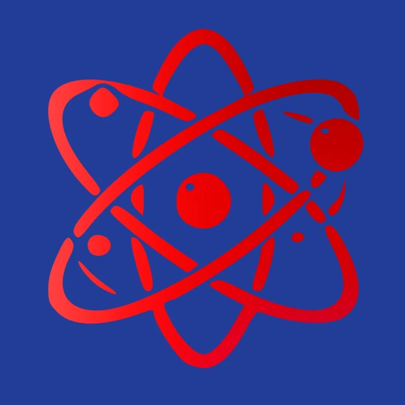 Conception d’illustration de modèle atomique