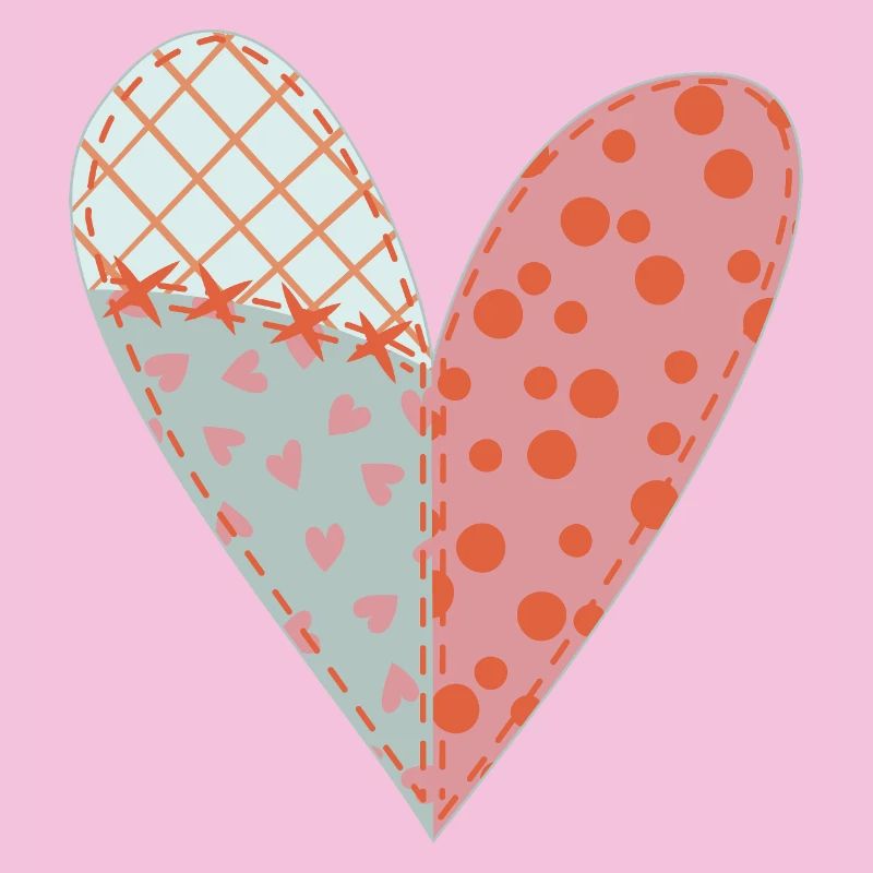 Coeur Patchwork No11