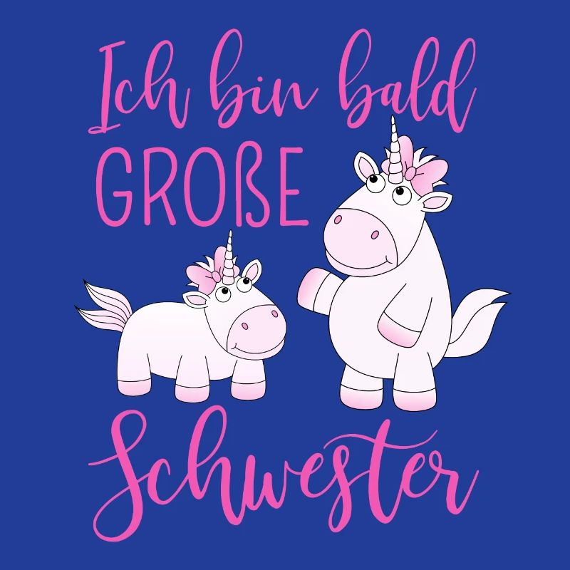 Ich bin bald große Schwester Einhorn